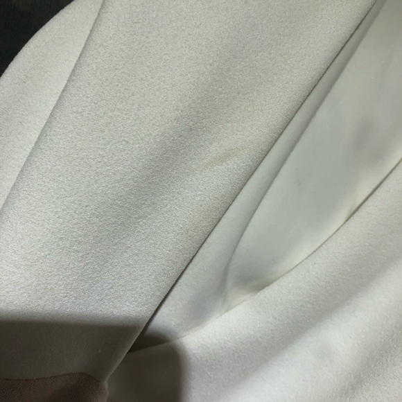 ABS Allen Schwartz Pink & Ivory Colorblick Gown - Picture 8 of 8